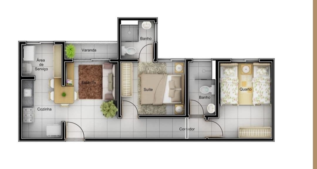 Apartamento em Santa Mônica - Uberlândia