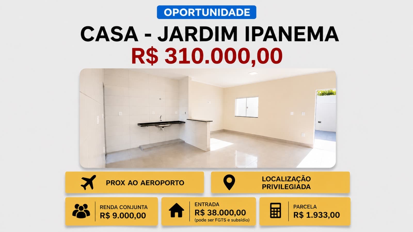 Casa em Jardim Ipanema - Uberlândia